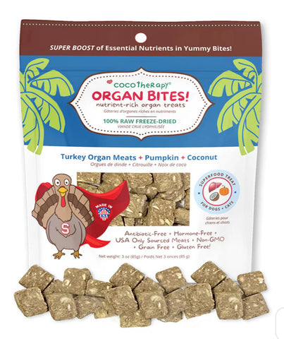 Turkey organ bites Cocotherapy