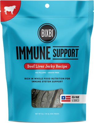Bixbi Immune Support Beef Liver Jerky