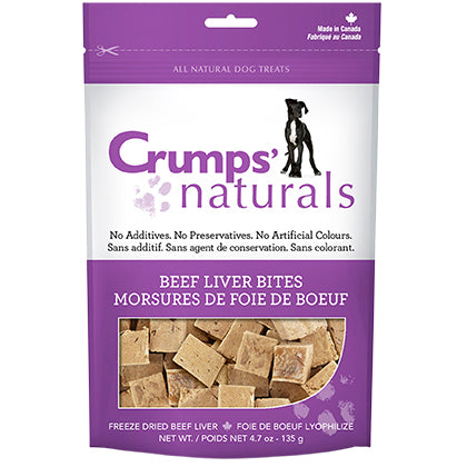 Crumps' Naturals Beef Liver Bites