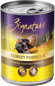 Zignature Turkey Canned Dog Food
