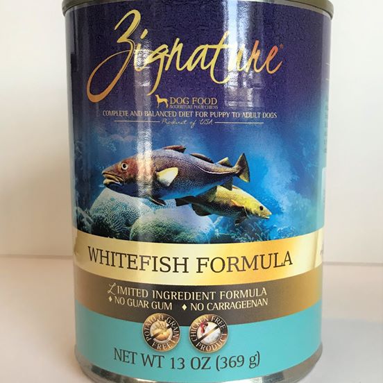 Zignature whitefish outlet formula