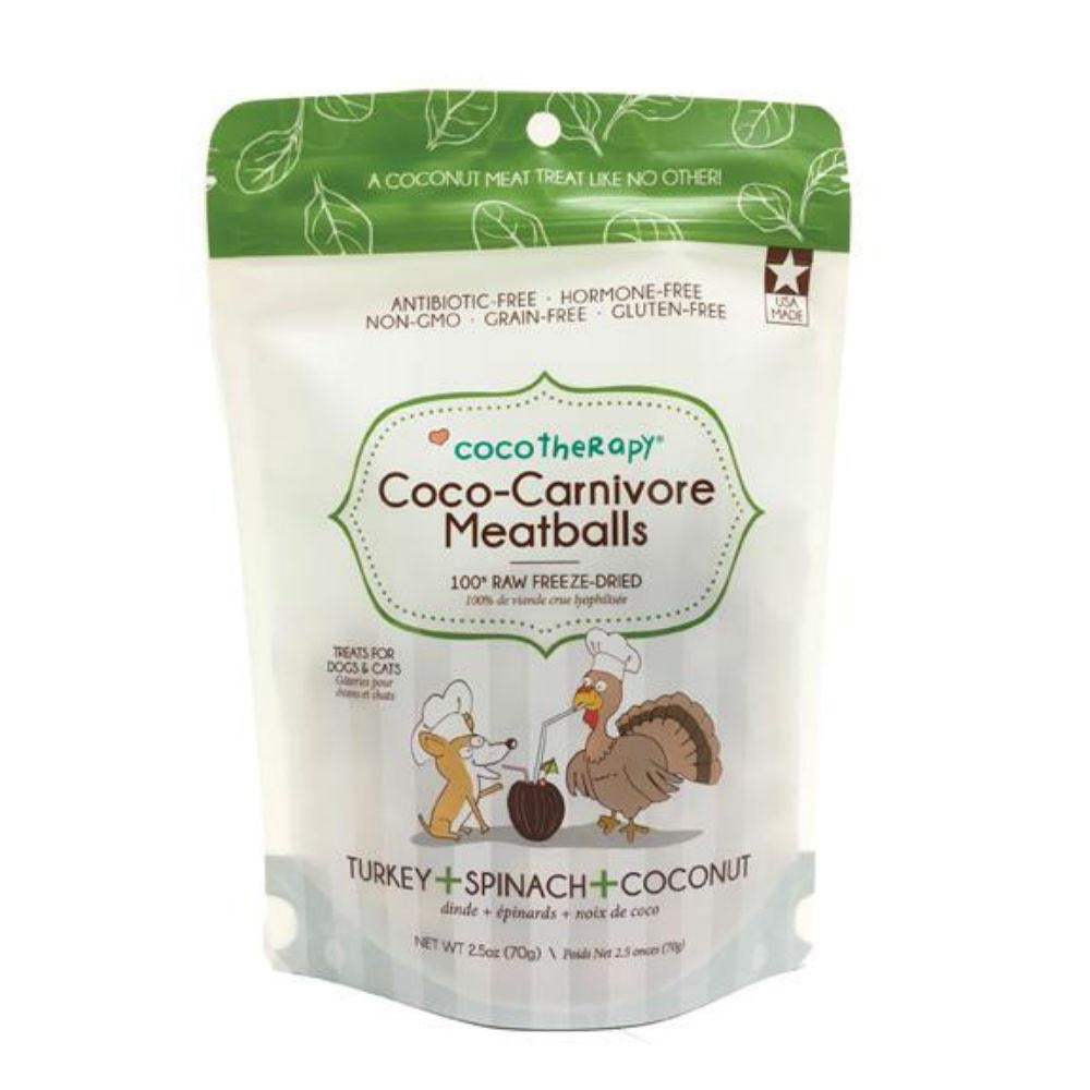 Cocotherapy Turkey, Spinach and Coconut Meatballs