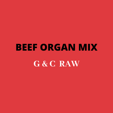 Beef Organ Mix G & C